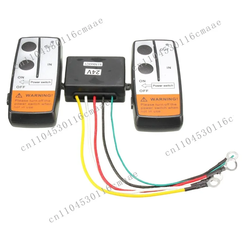 

Brand NEW 24 Voltage Recovery Winch Crane Wireless Remote Controller Twin Handset Kits