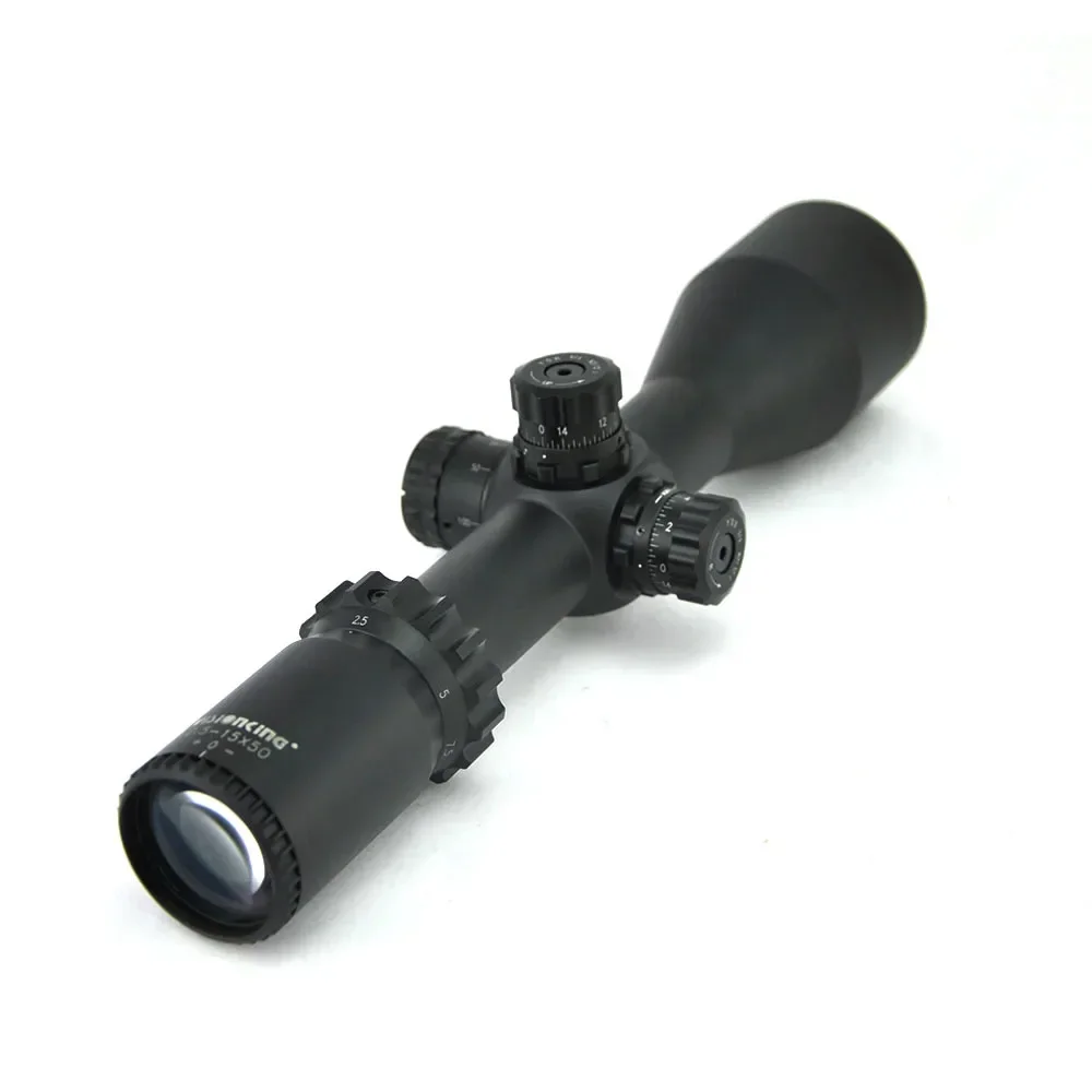 Visionking Side Focus 2.5-15x50 Hunting Riflescope Long Eye Relief 30mm Tube Illuminated Target Shooting Hunting Optical Sight