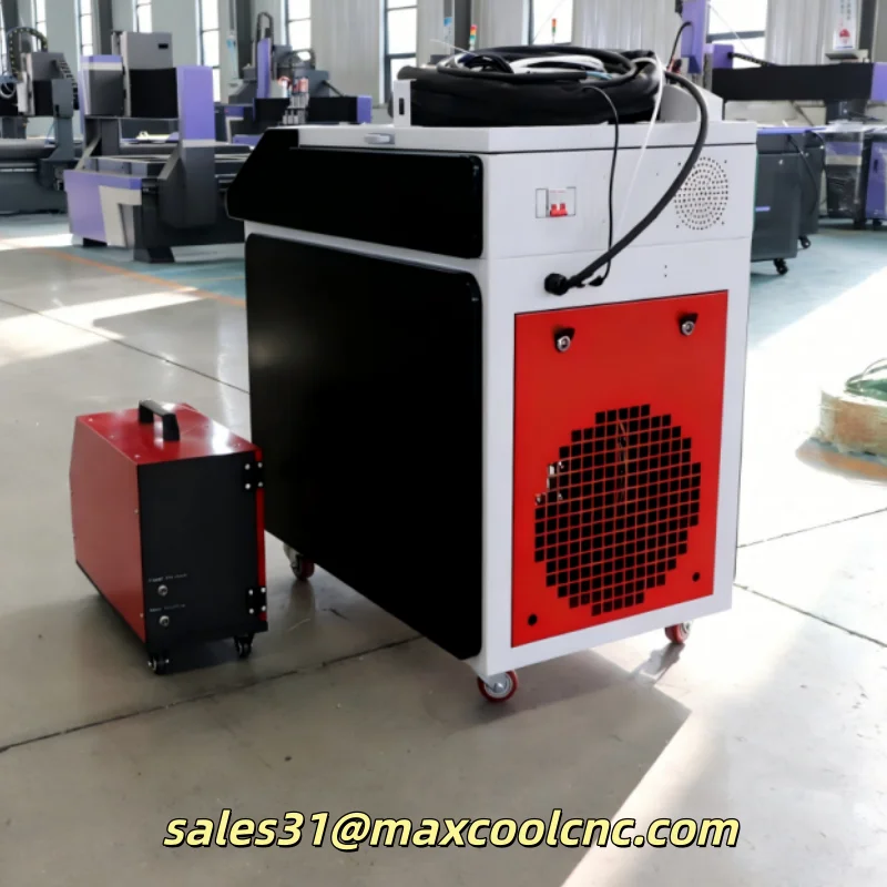 Dual Wire Feeding Laser Welder for Metal Soldering 3kw Water Cooled CW Laser Rust Stripping Cleaning Machine 3-in-1 Tools Price