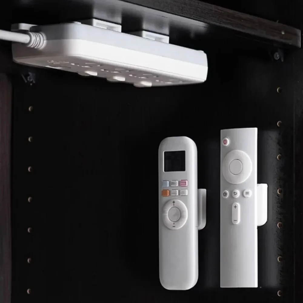 1-10 Pair Strong Magnetic Remote Control Bracket Non Perforated Wall Mounted Air Conditioning Remote Control Rack Storage Hook
