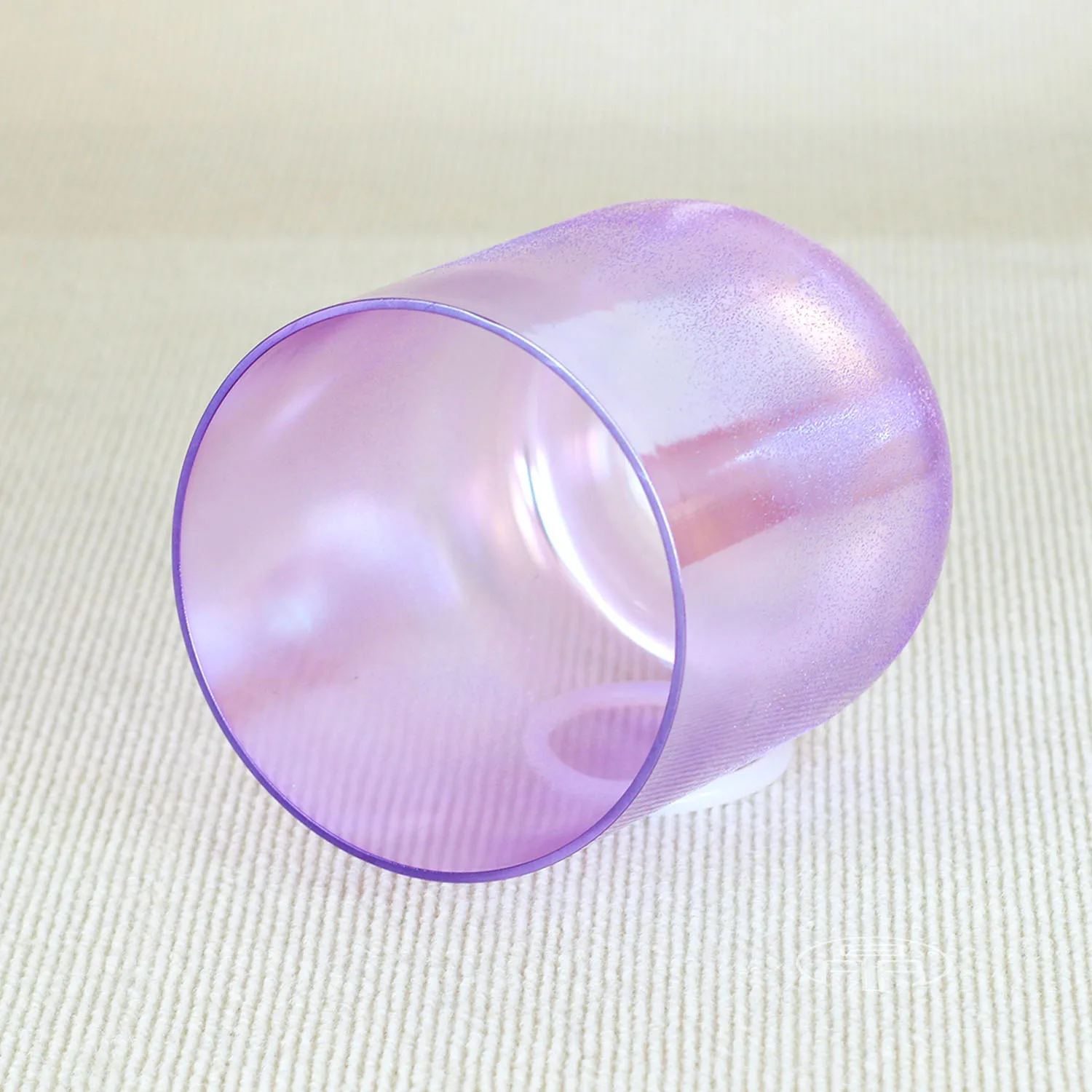 Amethyst Alchemy Clear High Quality Crystal Singing Sound Bowl 432hz Gift Healing Instrument And Therapy Customized