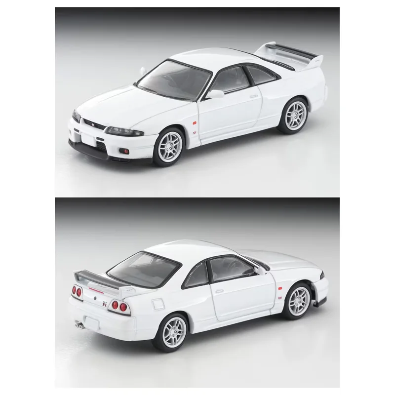 Takara Tomy Tomytec 1/64 TLV-N308c Nissan GT-R R33 V-Spec N1 Witte Legering Speelgoed Motor Diecast Metalen Model Geschenken