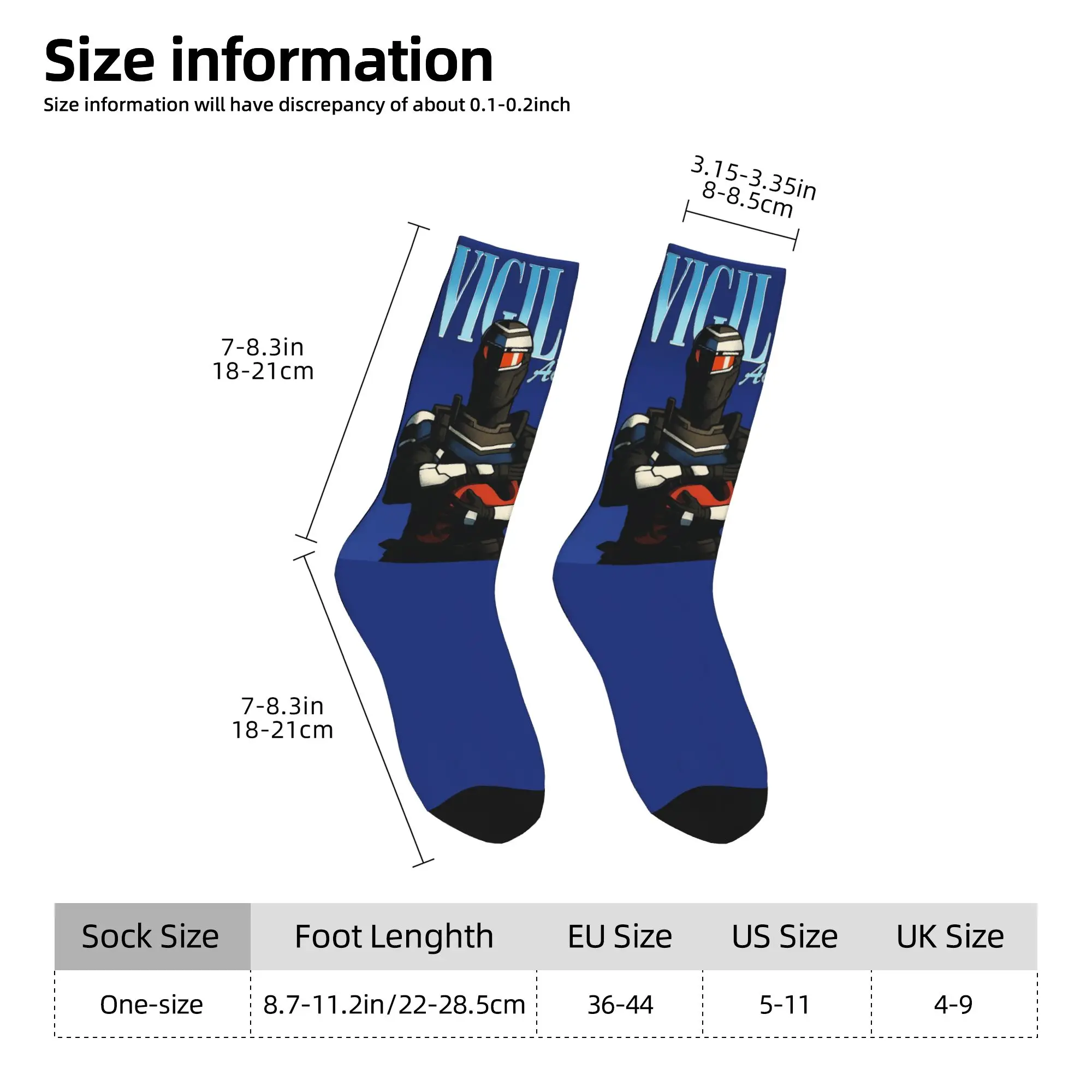 Adults Men Socks  Peacemakers   Stockings Non Slip Breathable Socks Autumn Korean Graphic Running Sports Socks