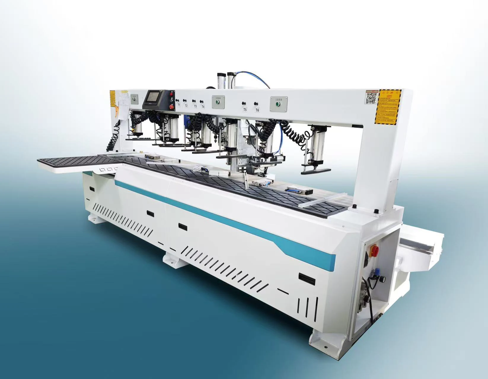 آلة لسان الخشب الأوتوماتيكية باستخدام الحاسب الآلي آلة نقر ولسان مع محرك نقر الخشب وآلة لسان #2