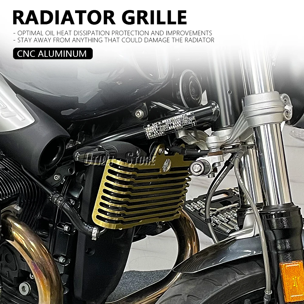 Radiator Grille Guard Cover Fuel Tank Protection R9T r9t 2021 2022 Motorcycle For BMW RNINET R NINE T RninT Urban Pure Scrambler