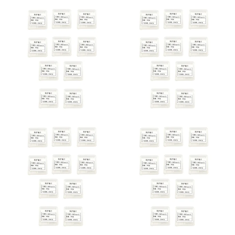 AC88-40PCS Laser Welding Protective Lens 18X2 For WSX Qilin Hanwei Sup Laser Welding Lens