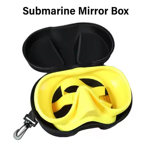 J1HE Diving Mask Glasses Case, Swimming Scubas Glasses Storage Box Diving Glasses Protective Container Diving Goggle Case
