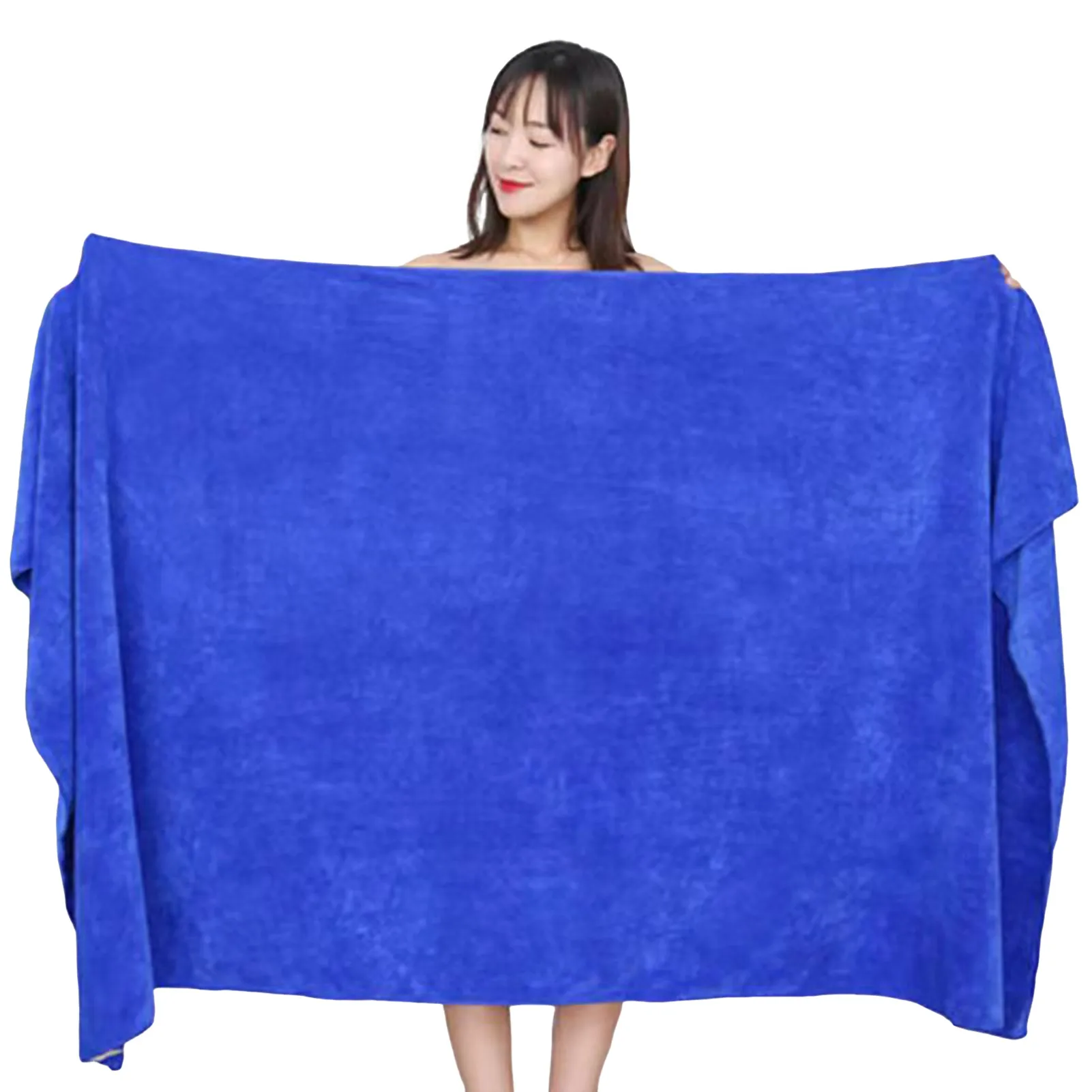 Quick Dry Microfiber Bath Towel Long-lasting Heat Preservation Bathroom Towels for Spa Beach Pool Gym