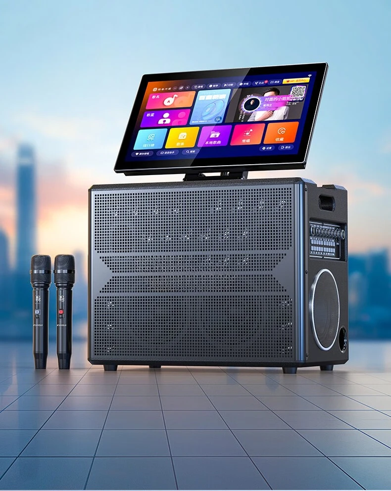 Home KTV audio set, professional sound card k song, home karaoke integrated