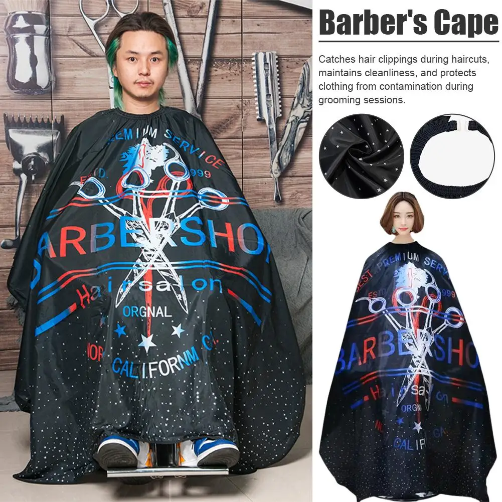 تصفيف الشعر Coth نمط قطع الشعر القماش مقاوم للماء صالون الحلاقة كيب المهنية مصفف الشعر الرجعية مآزر حلاقة الرأس