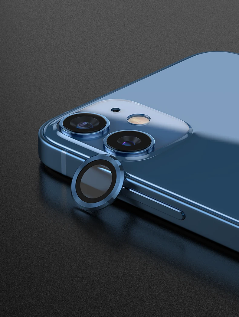 Kameraobjektiv-Schutzglas für iPhone 14 13 12 11 Pro Max Objektiv Metallringschutz auf iPhone 12 13 Mini 14Plus 14Pro Max Film – Detail 23