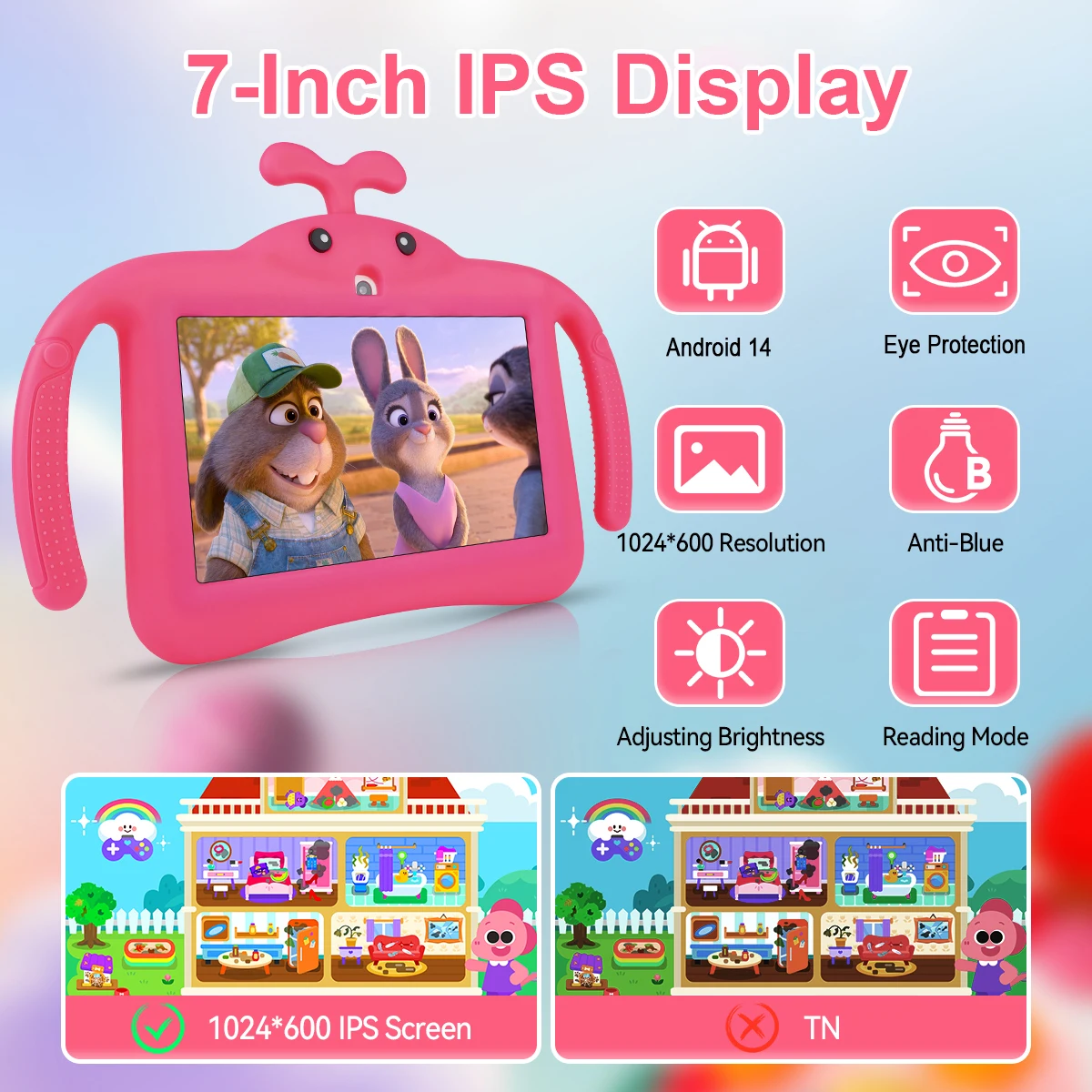 جهاز لوحي للأطفال 7 بوصة رباعي - مراجعة Kids Education Software For Pc وسعره