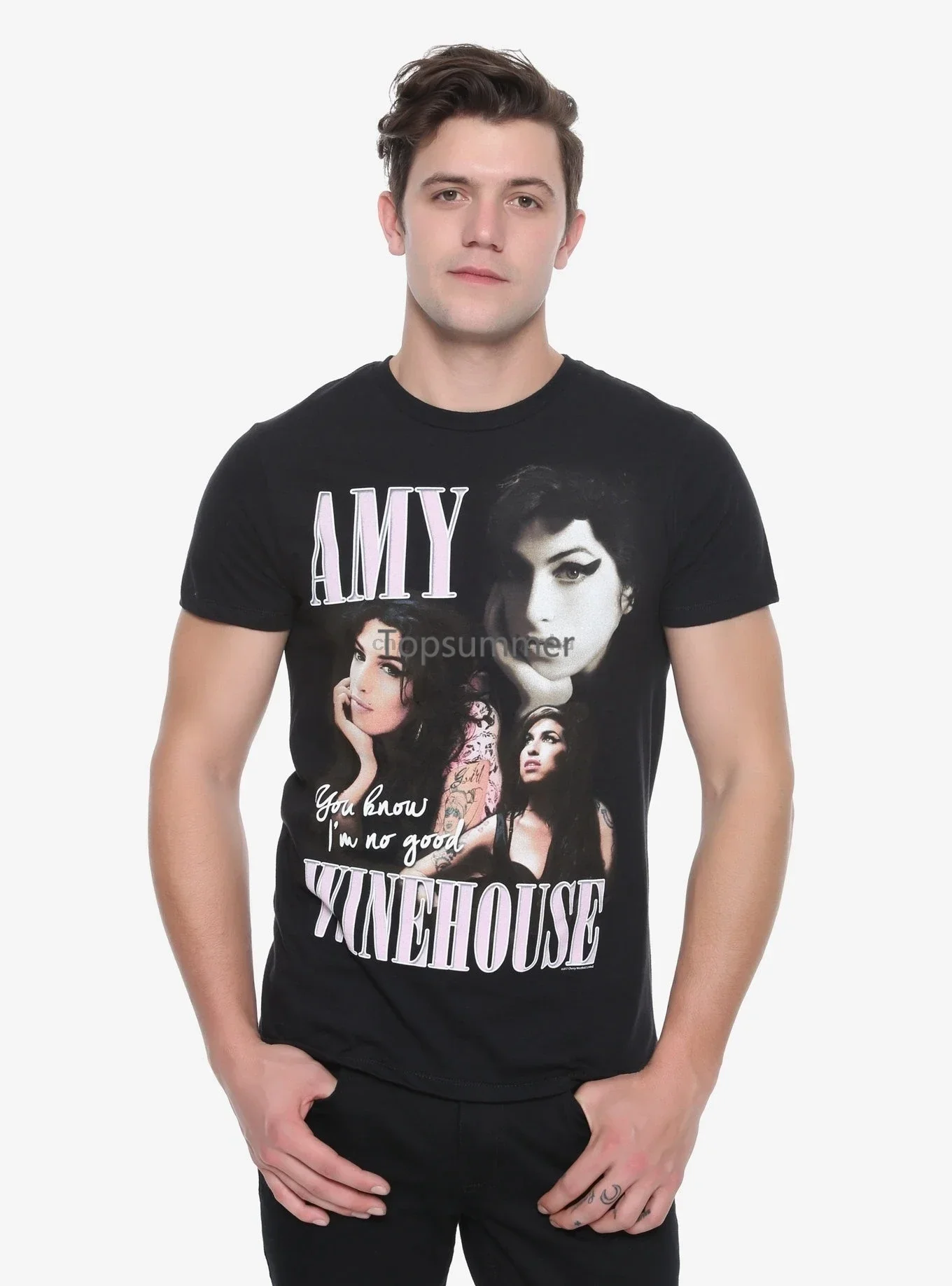 Amy Winehouse I'M No Good T-Shirt For Men Sizes-5Xl Women T Shirt