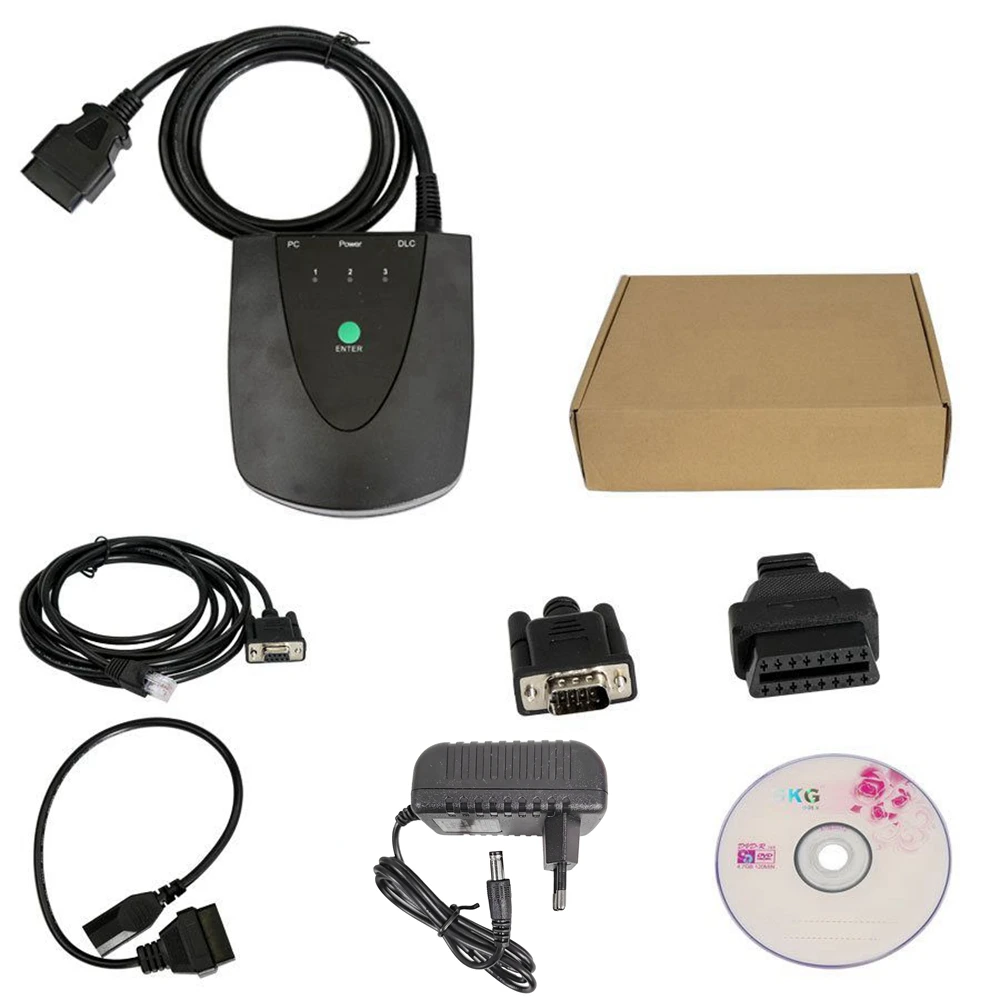 Newest V3.104.24 HDS HIM For Honda Diagnostic System Tool For Honda Interface Module+ RS232 OBD2 Scanner Support Multi-Function