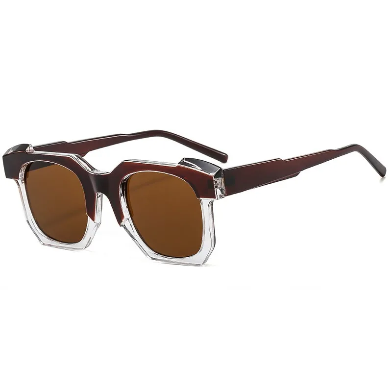 Fashion Square Sunglasses Women Men Luxury Brand Designer Retro Men Trending Black Grey Sun Glasses Shades UV400 image 5