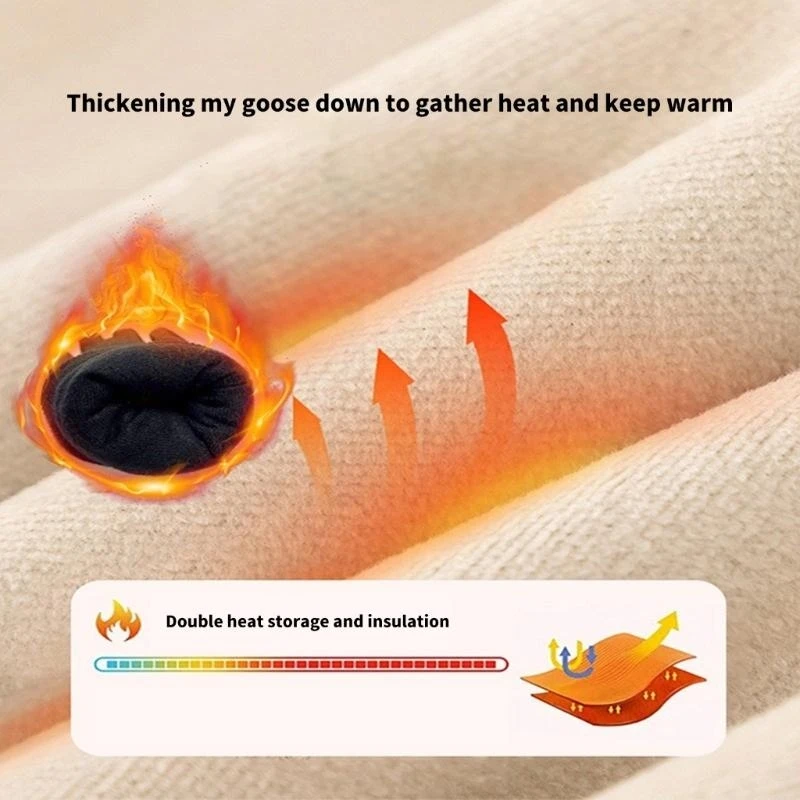 

1pair Cold Weather Glove Skiing Snow Mittens Trekking Glove Antiskid Gloves