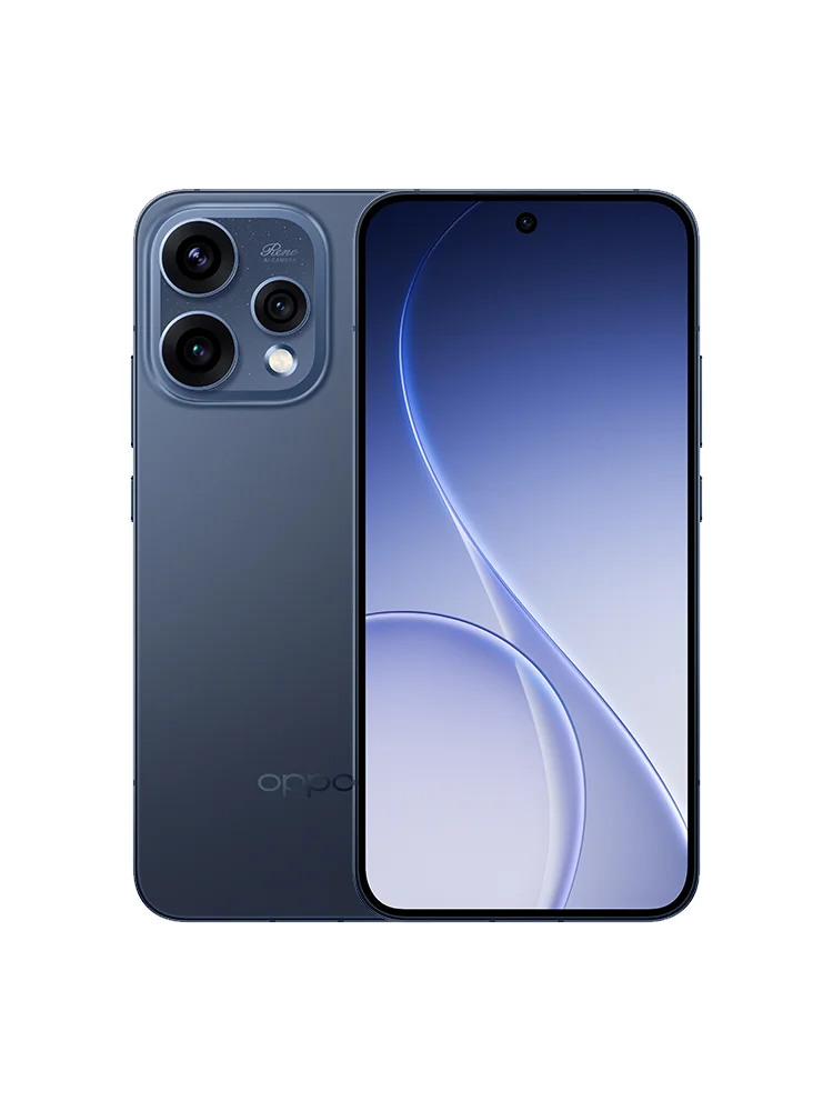 EU-versie smartphone OPPO Reno15 5G 8 GB + 512 GB Blauw, Snapdragon 7 Gen 4, 6500 mAh, 80 W, 6,59 inch, 50 MP OIS-camera, officiële garantie - afbeelding 2