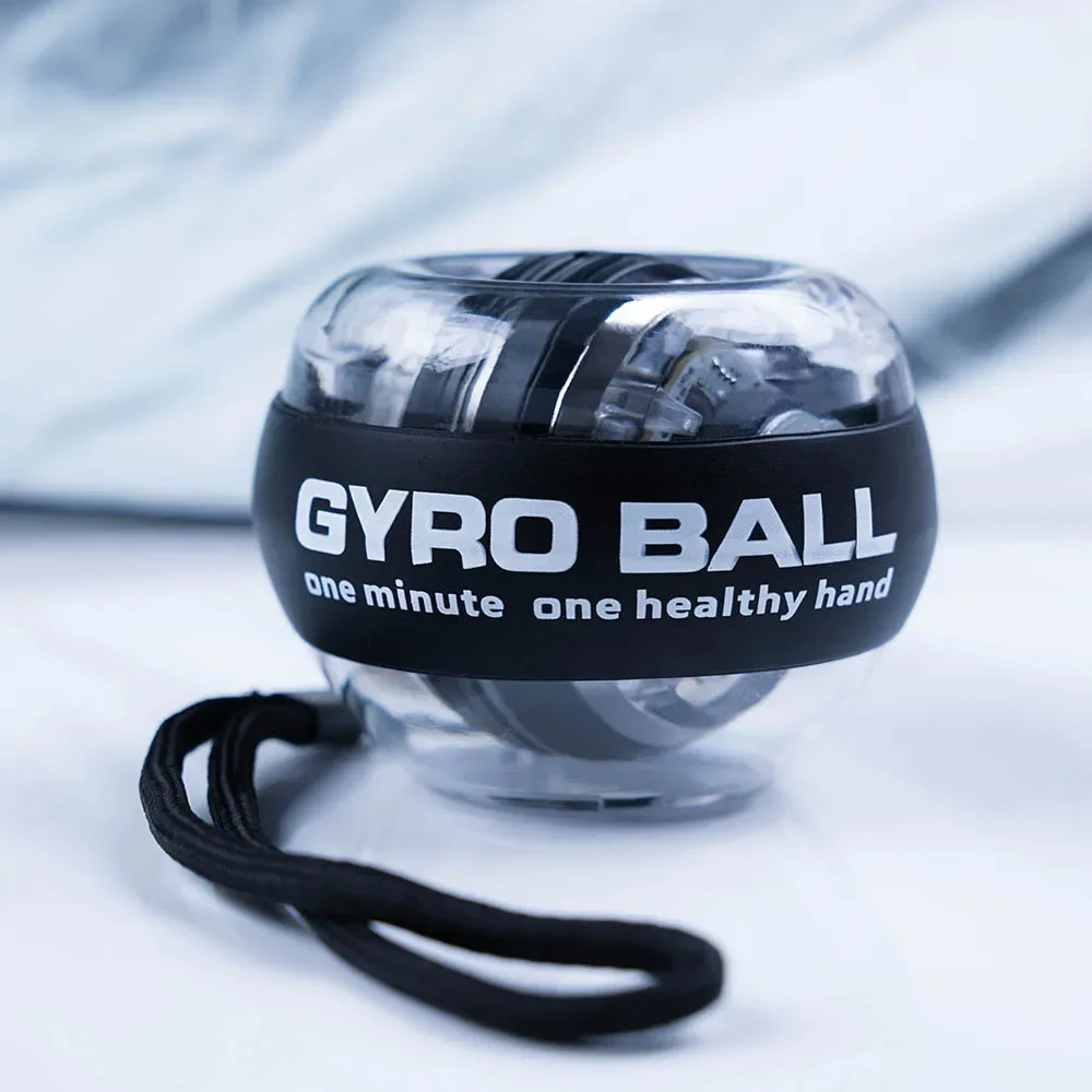 Power Gyro Ball Wrist Strengthener Self Starting Forearm Trainer For Muscle Building Fitness Exercise Equipment