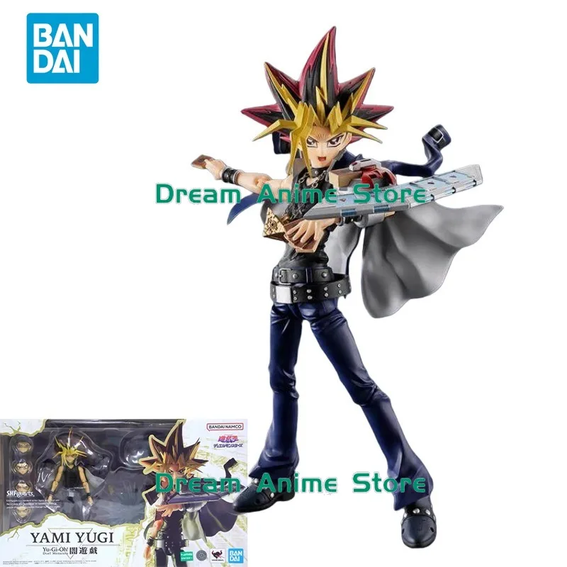 

Оригинальная аниме-фигурка Bandai Duel Monsters SHF, фигурка дуэлиста из Королевства, игрушки для детей, подарок, коллекционная модель, украшение