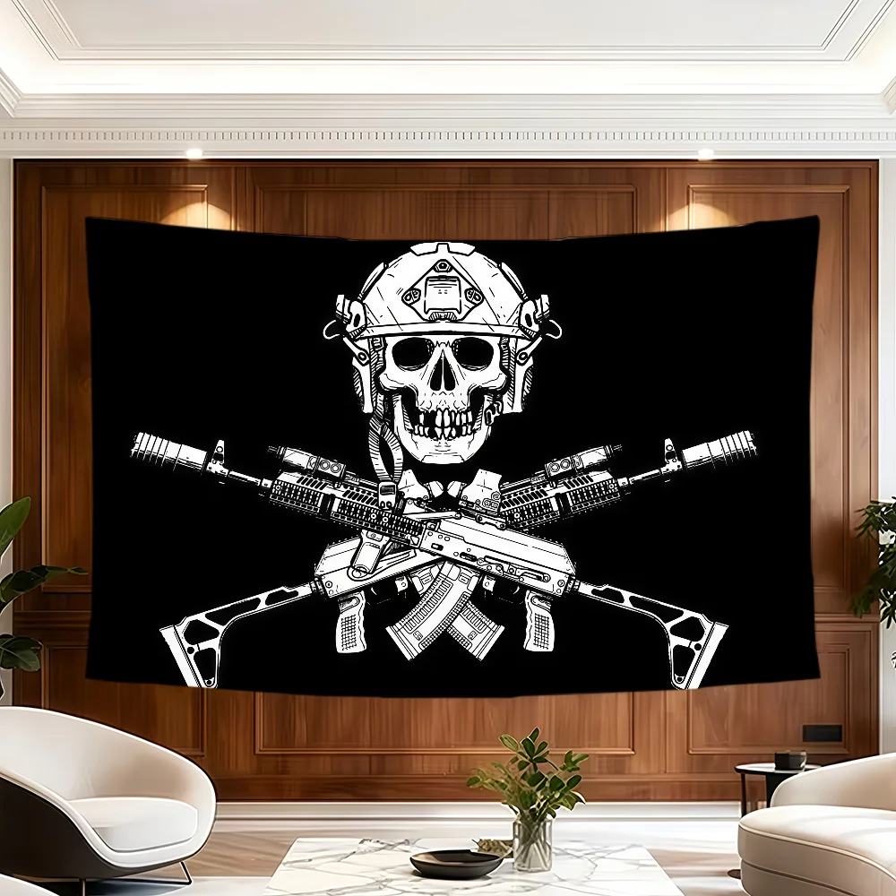 Art R-Russian Roge flag Room Decoration Wall Tapestry Hanging Aesthetic Bedrooms Advertising Banner