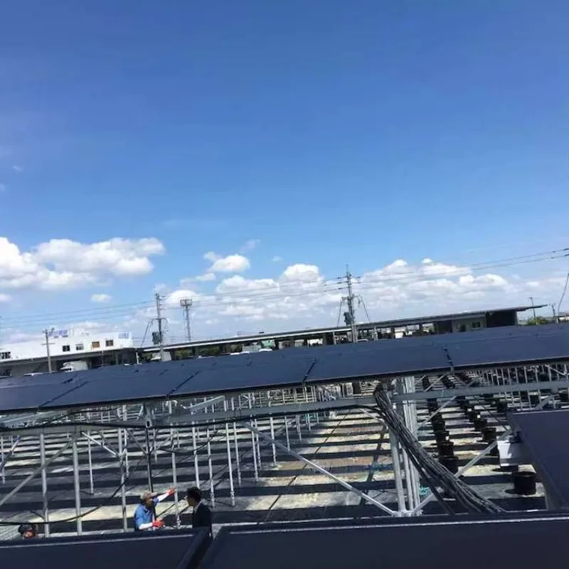 C-type Steel Solar PV Racking Carport Mounting System Ground Structure Commercial Application Hot-Dip Galvanized 10-Year - Detail 1