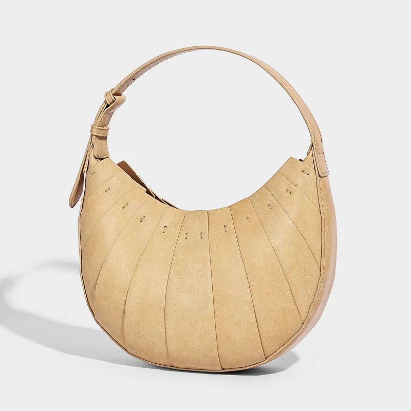 

Новая сумка-полумесяц 2026 года: простая, стильная, повседневная сумка через плечо, сумка-полумесяц в форме пельменя, нишевый дизайн премиум-класса