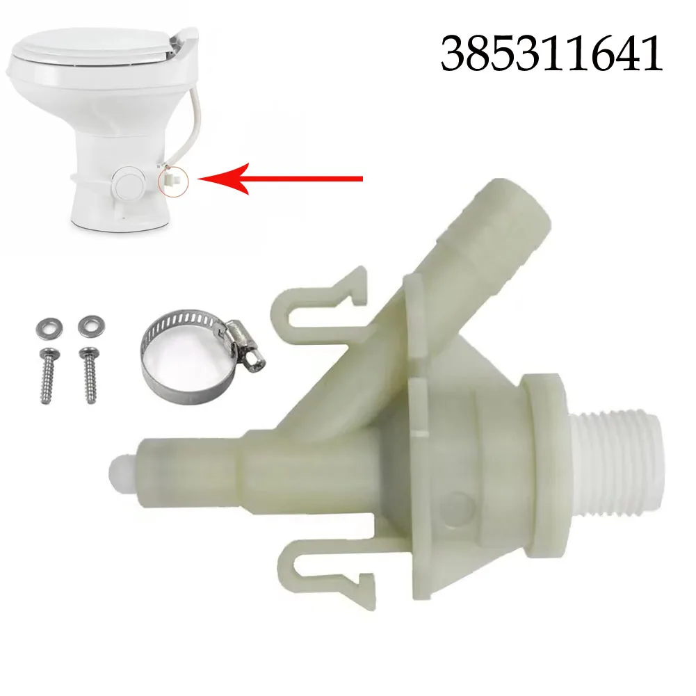 

Valve Toilet Water Valve 1 Piece 385311641 Direct Replacement For Traveler Plastic Practical Trailer Camper Parts Accessories
