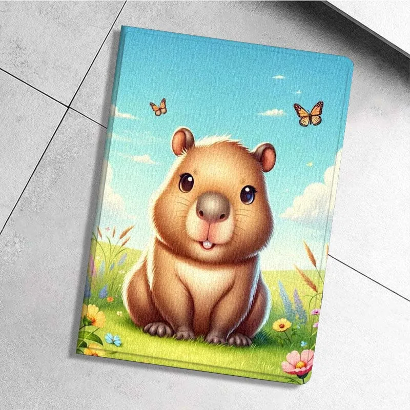 

Capybara Cartoon Colorful Tablet Case For Xiaoxin Lenovo Pad Tab K10 K11 M10 P12 P11 Pro GT Gen2 Plus Legion Y700 Y900 12.1