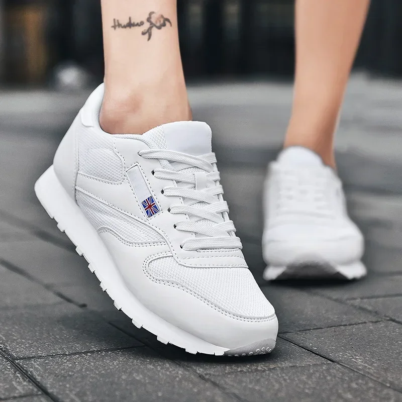 

White Shoes Woman Tenis Feminino Fashion Luxury Brand Breathable Women Casual Shoes Walking Sneakers Women Trainers Basket Femme