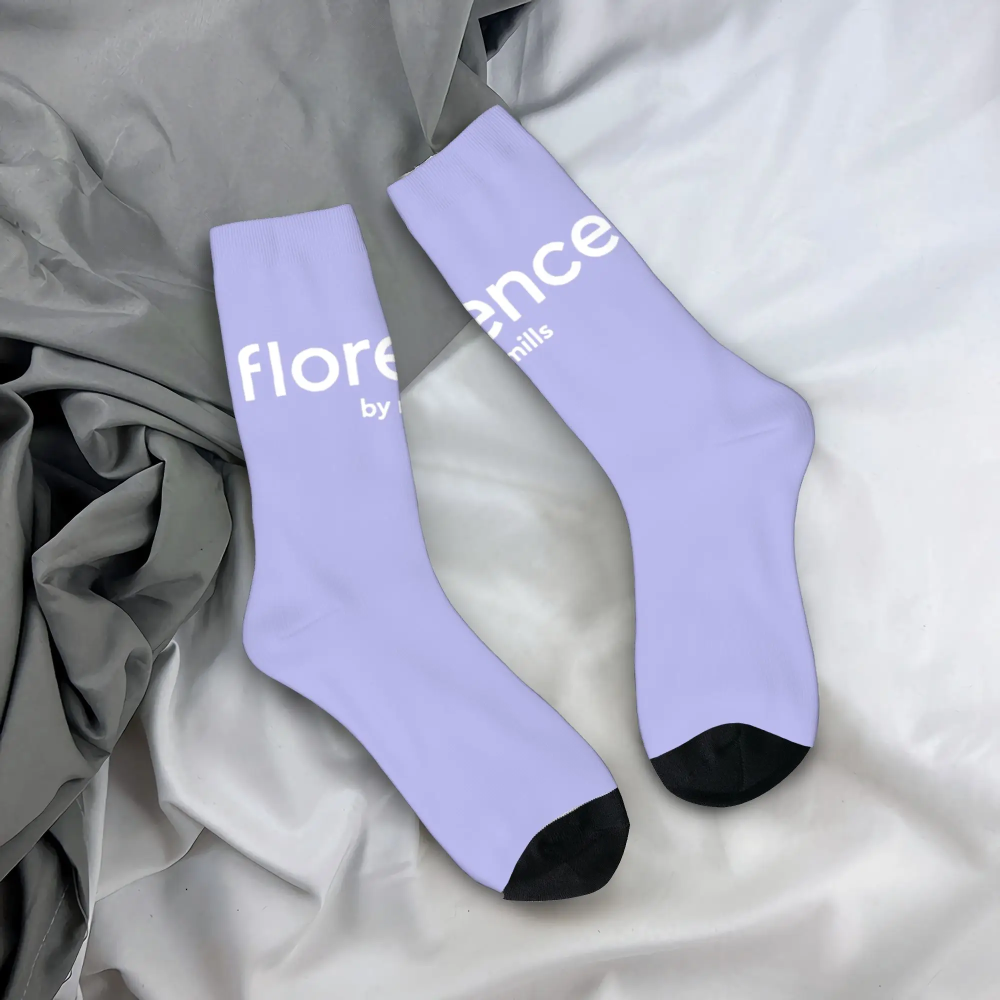 

Custom Novelty Printed Florence By Mills Socks for Women Men Stretchy Summer Autumn Winter Crew Socks