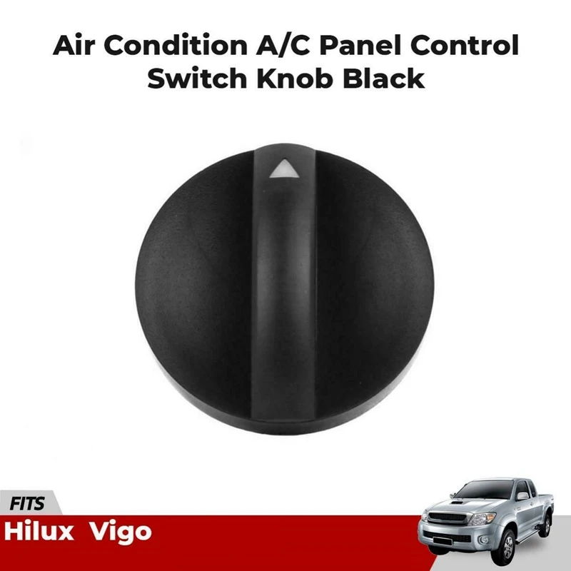 Panel de aire acondicionado para coche Toyota Hilux Vigo, perilla de interruptor de Control A/C, color negro, 55905-0K011, 559050K011, 2004-2011