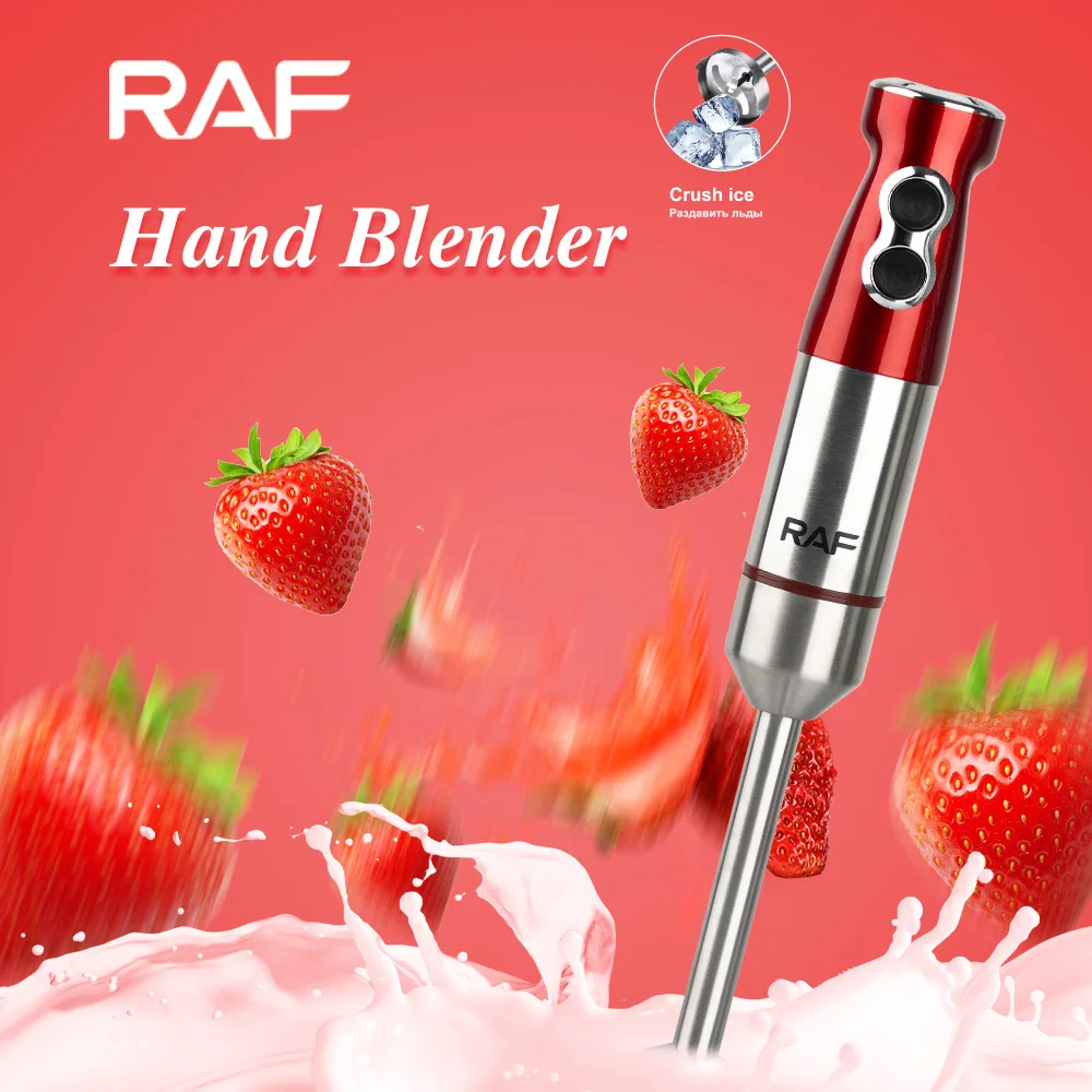 

New Upgraded Household Portable Handheld Blender Multi-function Stainless Steel Food Processor Mixing Stick Baby Food Machine