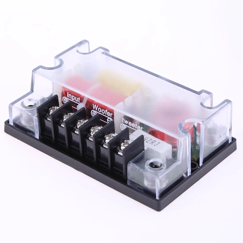 2 قطعة سيارة 2 طريقة مكبر صوت مقسم التردد مكبر الصوت موجة تصفية كروس تصفية سيارة الصوت كروس اكسسوارات السيارات #6