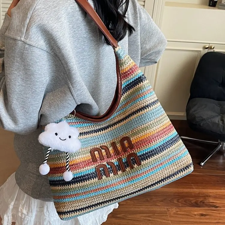 

Сумка Op Art Zone 2026, сумка через плечо с иллюзией контрастного цвета, кинетическая поверхность, яркое десятилетие