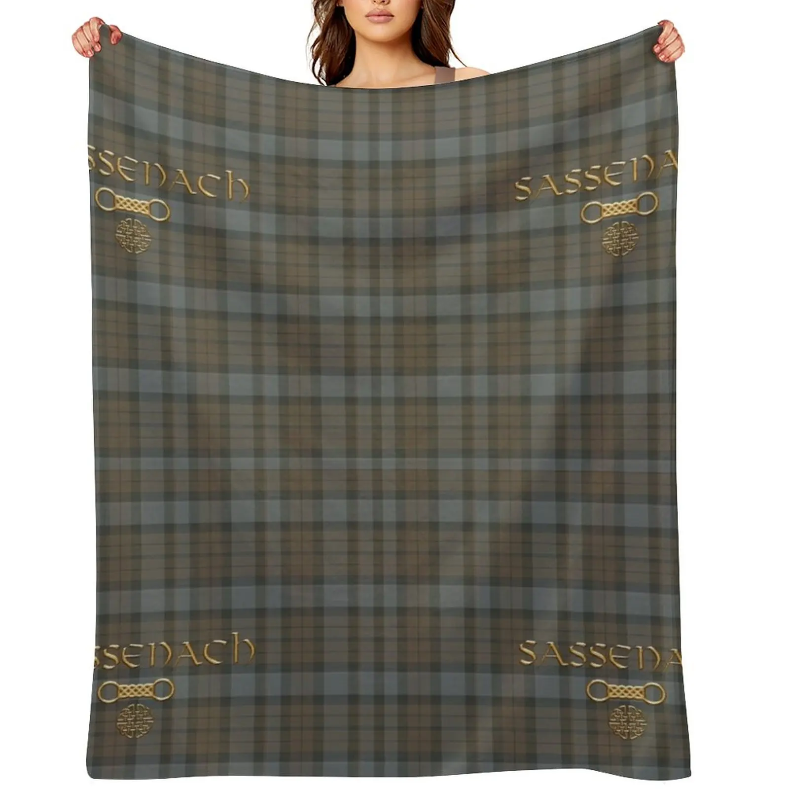 

TARTAN SASSENACH Throw Blanket Bed Extra Large Throw Giant Sofa Sofa Quilt Blankets