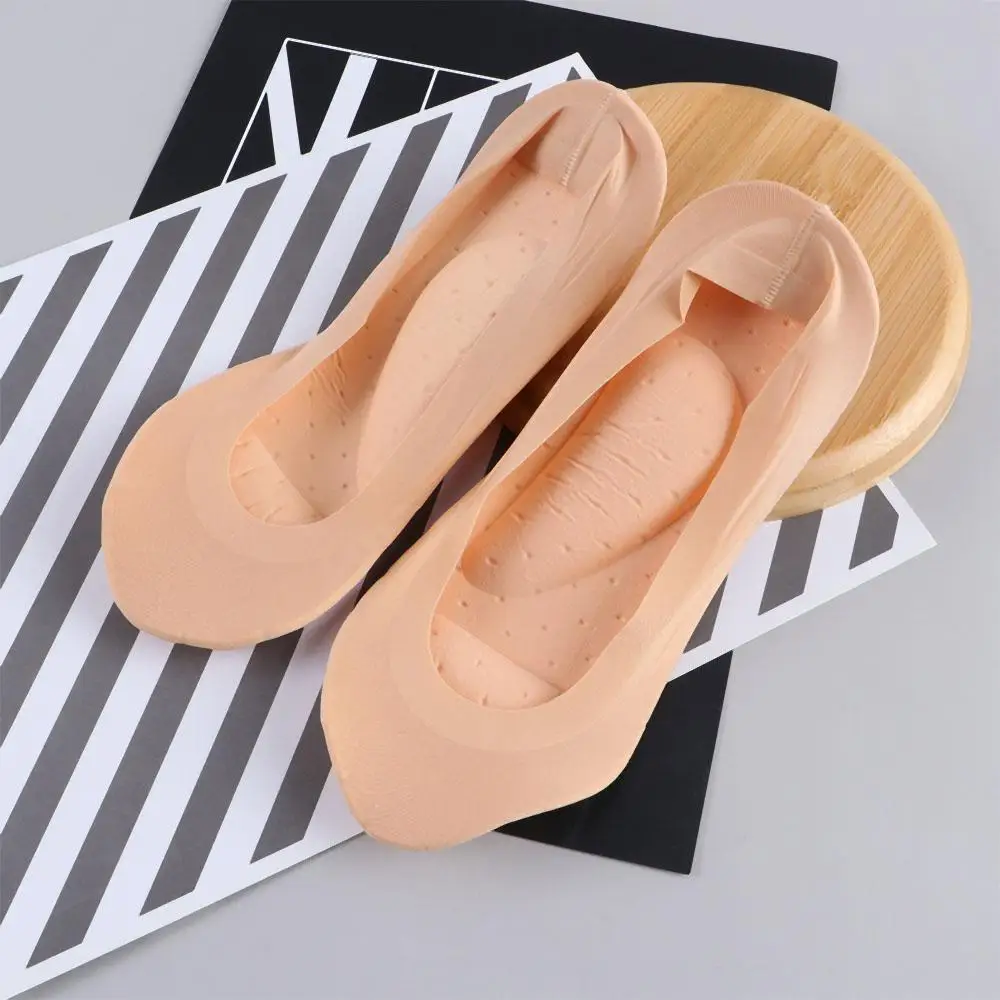 Insoles Women Health Care with Gel Pads Foot Massage Sock Slippers 3D Socks Invisible Socks Arch Support image 2