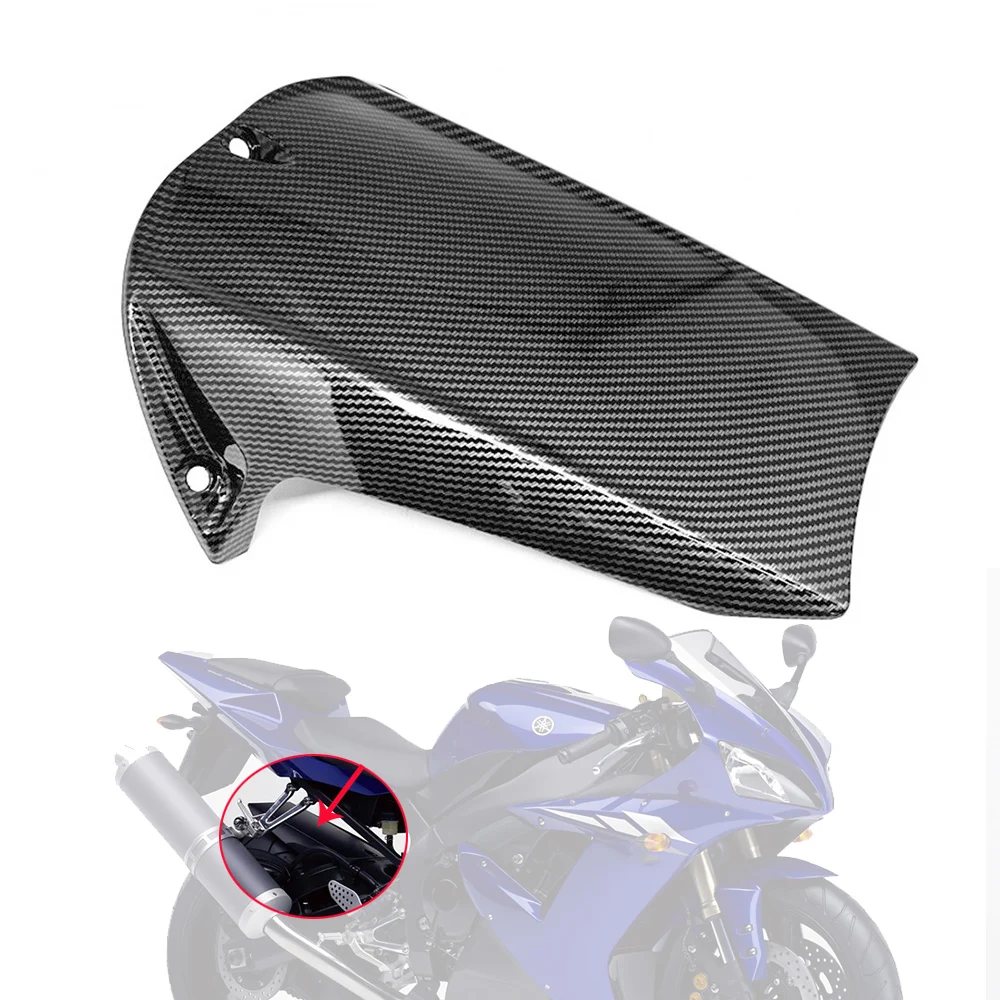 For YAMAHA YZF R1 YZFR1 2002 2003 Motorcycle ABS Carbon Fiber Rear Wheels Tire Cover Fender Mud Guard Splash Protector Cowl Kit