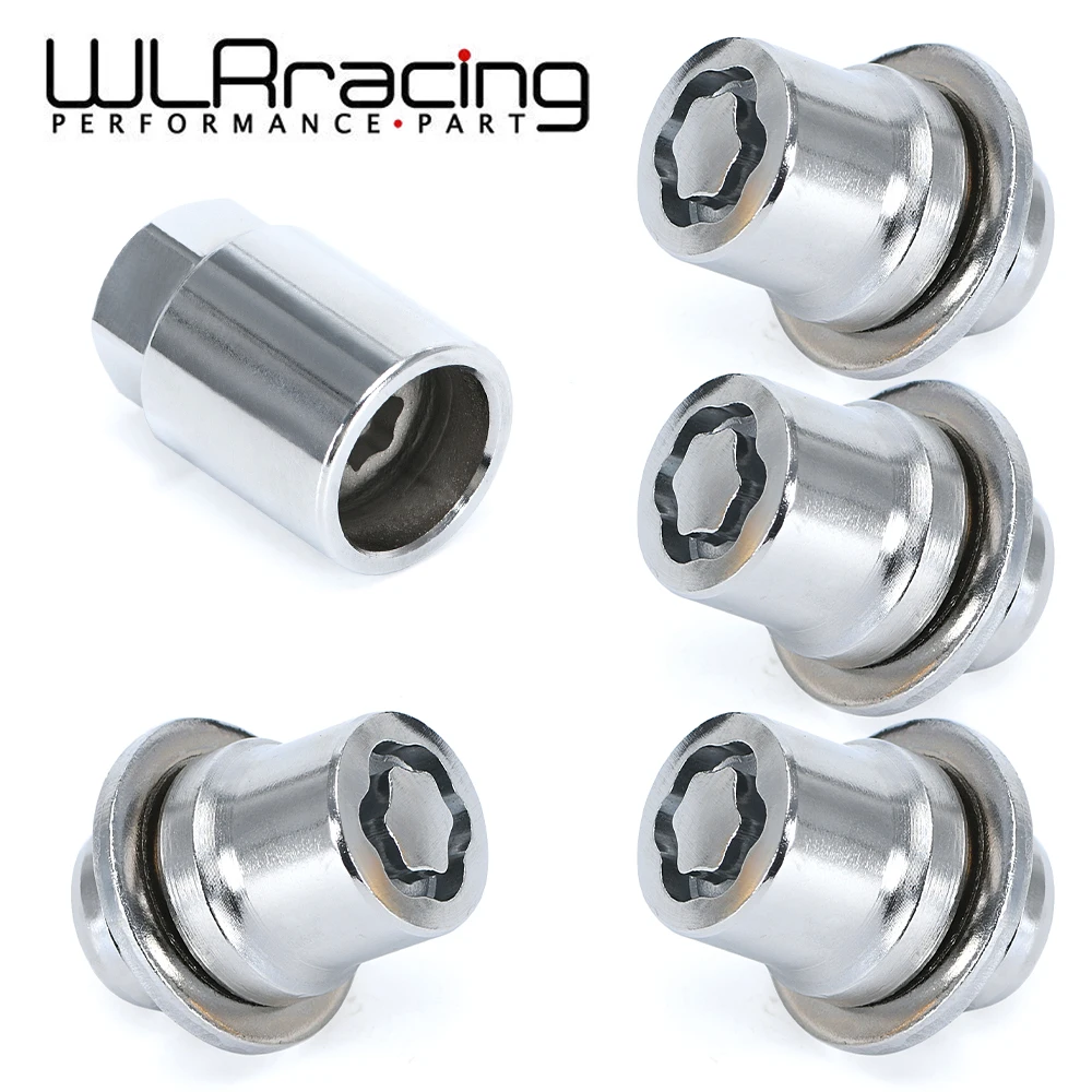 Wheel Anti Theft Rustproof Triple nickel chrome plating 5Pcs/ Set 1.3