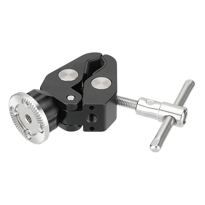 HDRIG Multi-purpose Super Crab Clamp With ARRI Rosette Mount M6 Female Thread