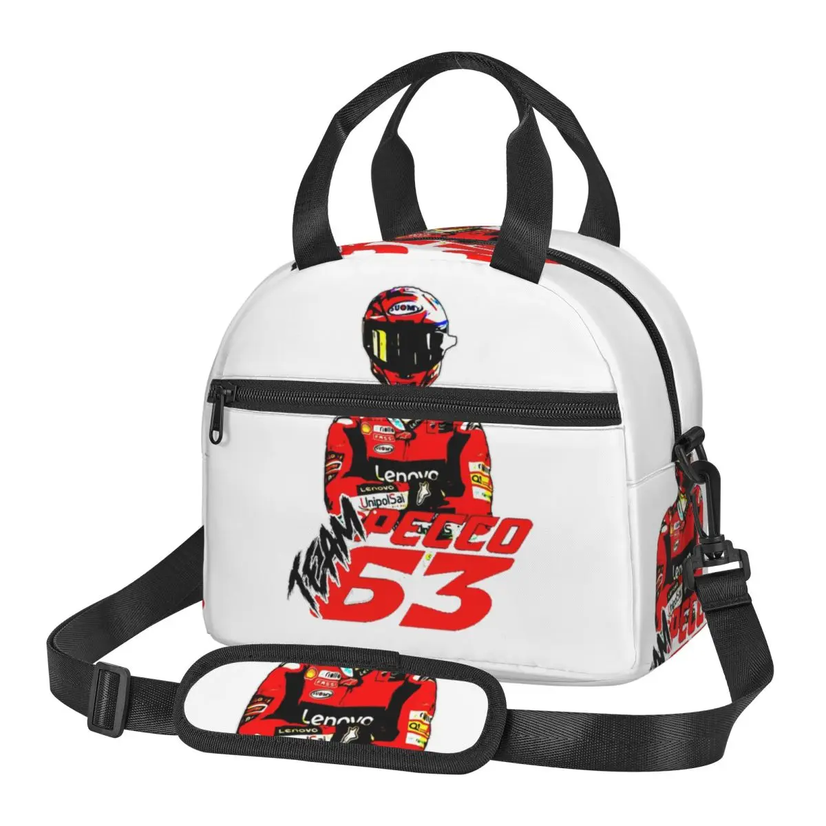 

Термосумка для обедов Pecco Bagnaia 63: герметичный контейнер для еды, ланч-бокс для школы и пикников