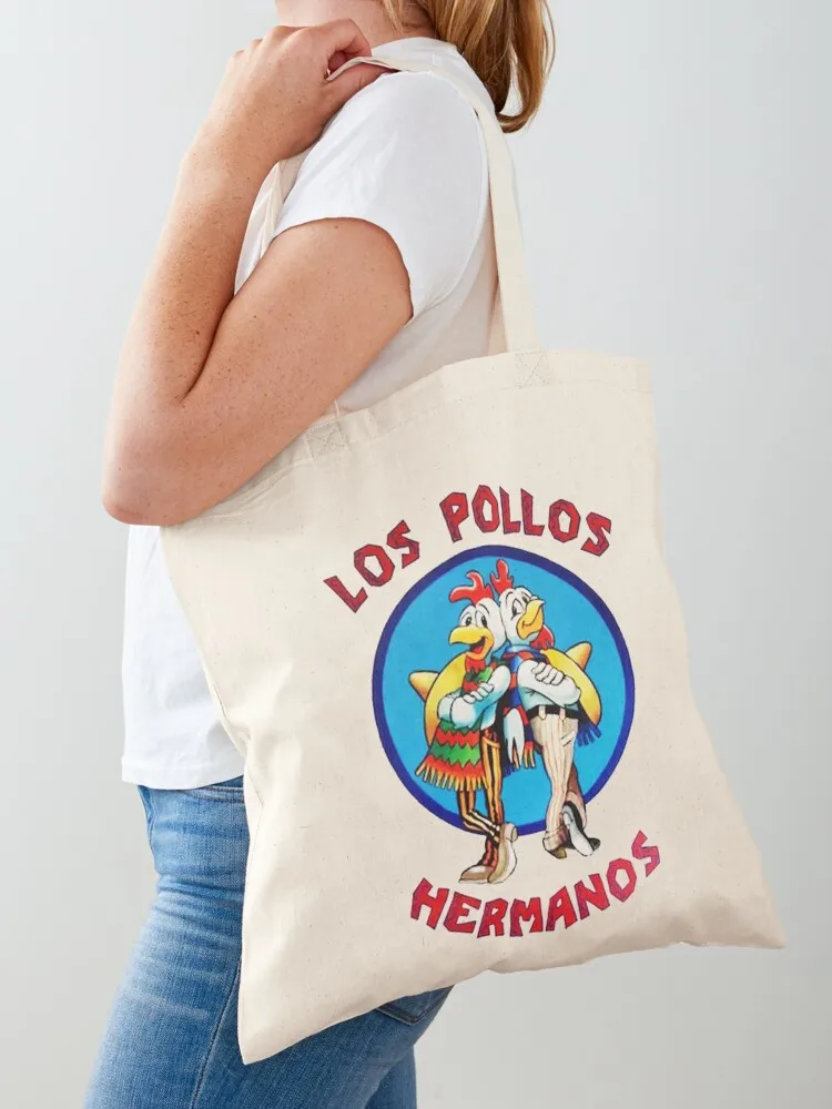 Breaking Bad Los Pollos Hermanos Tote Bag Shopper bag reusable shopping bags Beach bag sac pour femme