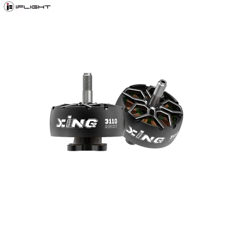 Iflight xing2 3110 1600kv 1250kv 6s 900kv 8s motor sem escova com eixo de liga de titânio de 5mm para rc fpv cinelifter x8pro protek60