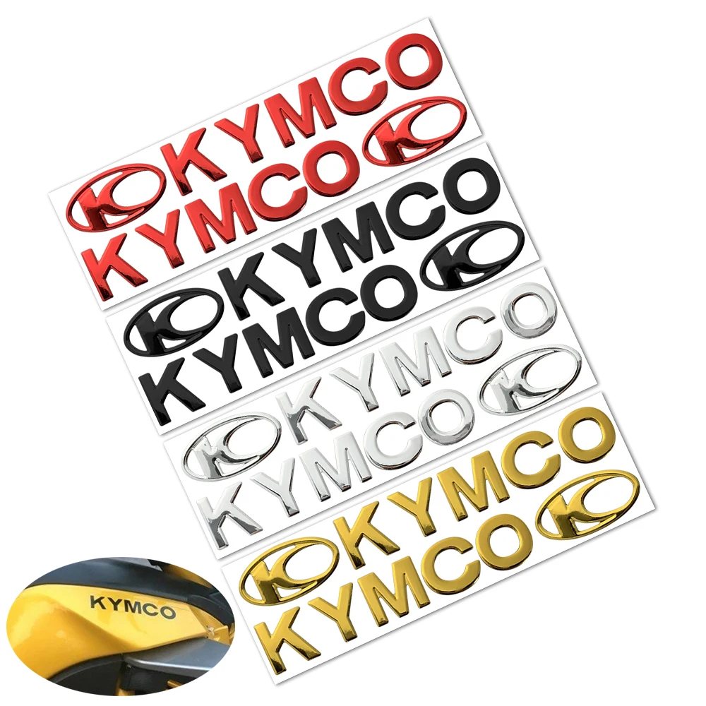 오토바이 3D 엠블럼 배지 데칼 탱크 휠 스티커, KYMCO AK550 AK 550 Xciting 250 300 GP125 Like125 Like150 CT250