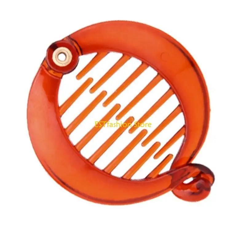 

Y5GC Заколка для волос «банан» для женщин, держатель для хвоста, заколка для волос в форме рыбы, заколка для волос «банан»