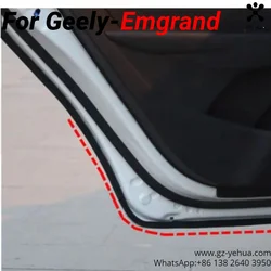 For GEELY EMGRAND 2022-2024 Car Door Sound Insulation Strip Automobiles Parts Accesorios Para Auto Tools