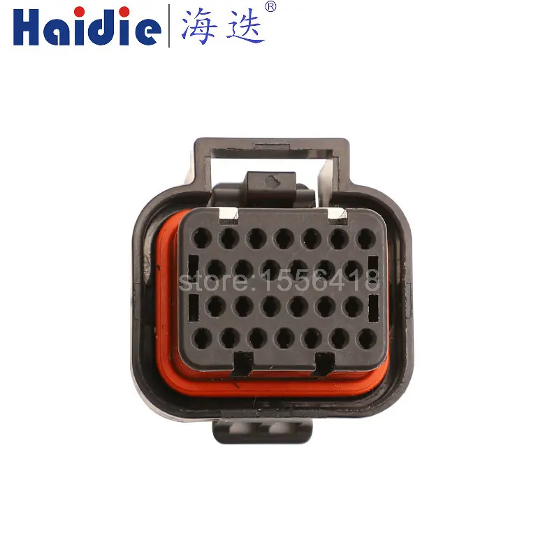 1-20 sets 26 Pin Plastic Cable Wiring Harness TE AMP Auto ECU Computer Connector Oil Gas Electrical Plug 3-1437290-8