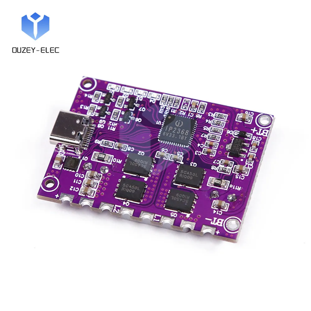 

IP2368 Bidirectional Fast Charging Module DIY Mobile Power Motherboard 100W High Power Boost Fast Charging TYPE-C interface