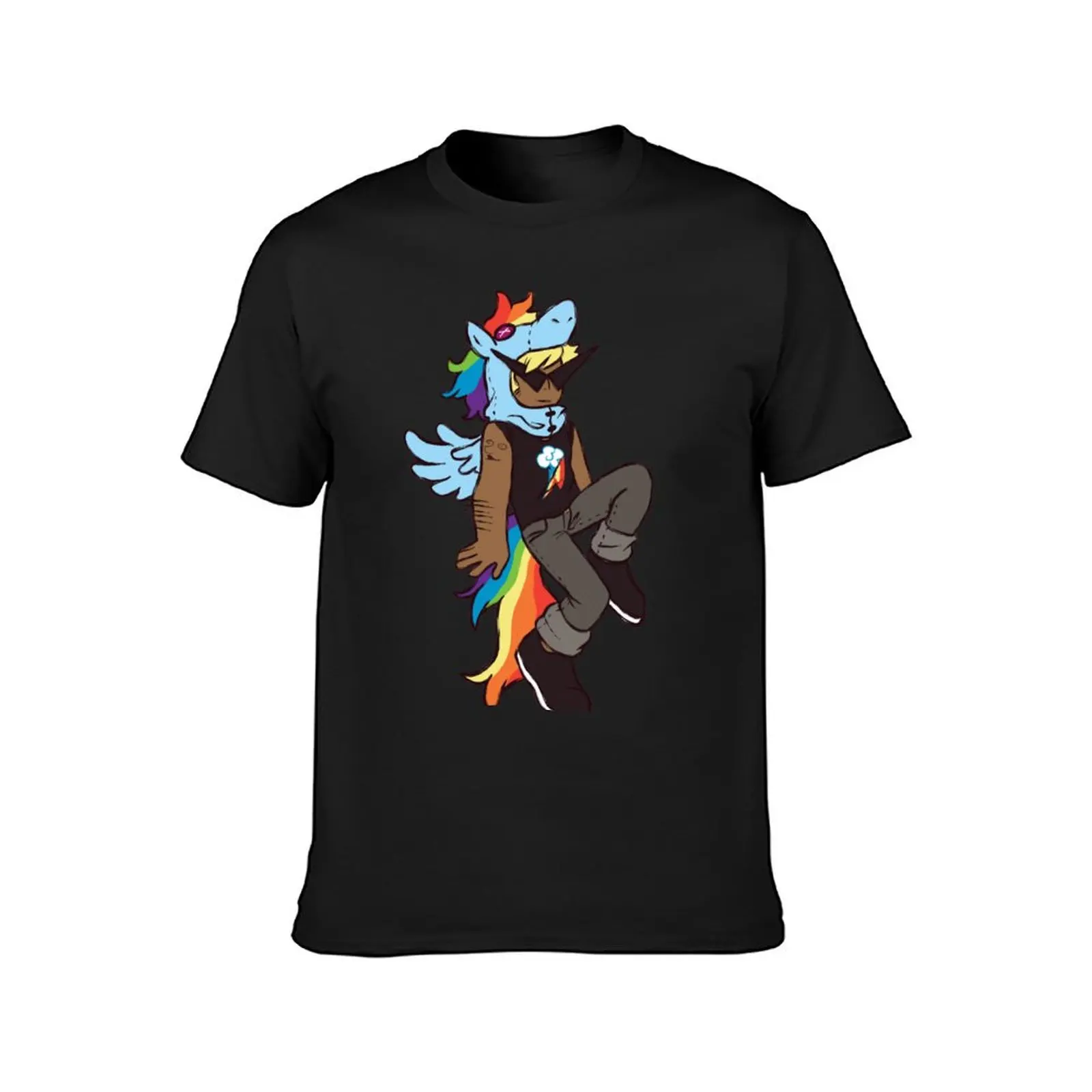 Regenbogen Dirk T-Shirt Rohlinge Hemden Grafik T-Shirts für einen Jungen Herren Champion T-Shirts