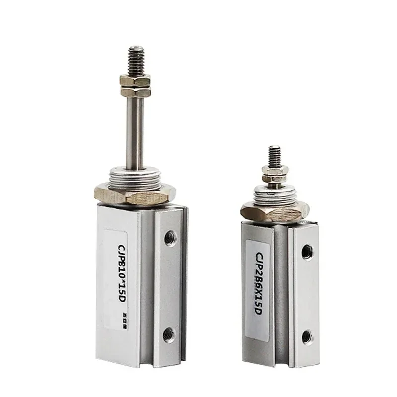 

Small Pneumatic Cylinder External Thread Double Action CJPB6/10-5*10X15X20-B CDJP2B16*15D Miniature Air Cylinders