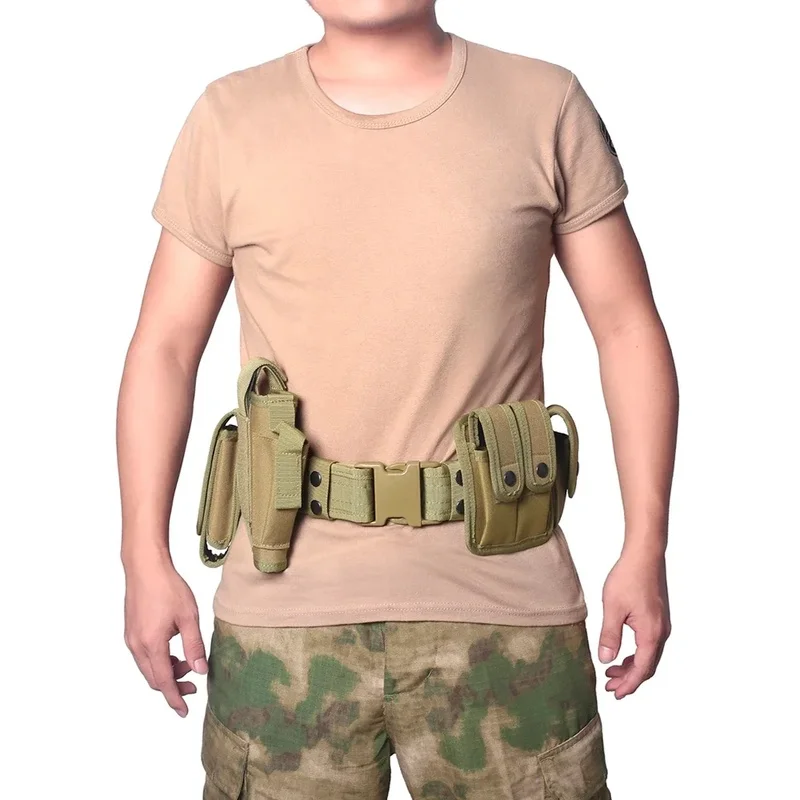 Outdoor Utility Belt Versatile Police Security Guard Modular Equipment System Molded Duty Belt